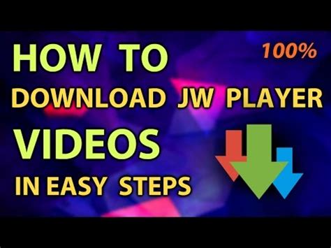 Its quite difficult to download JW player videos that are embedded into web pages. . Download kvs player video